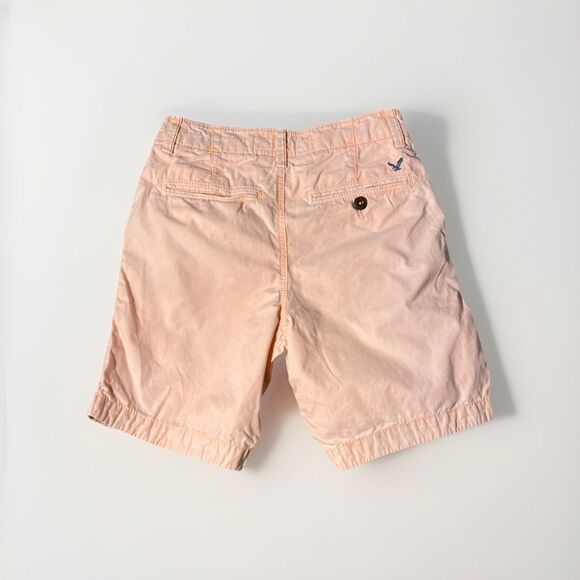 American‎ Eagle Outfitters Prep Shorts Womens Size 26 Orange Bermuda - Picture 1 of 6